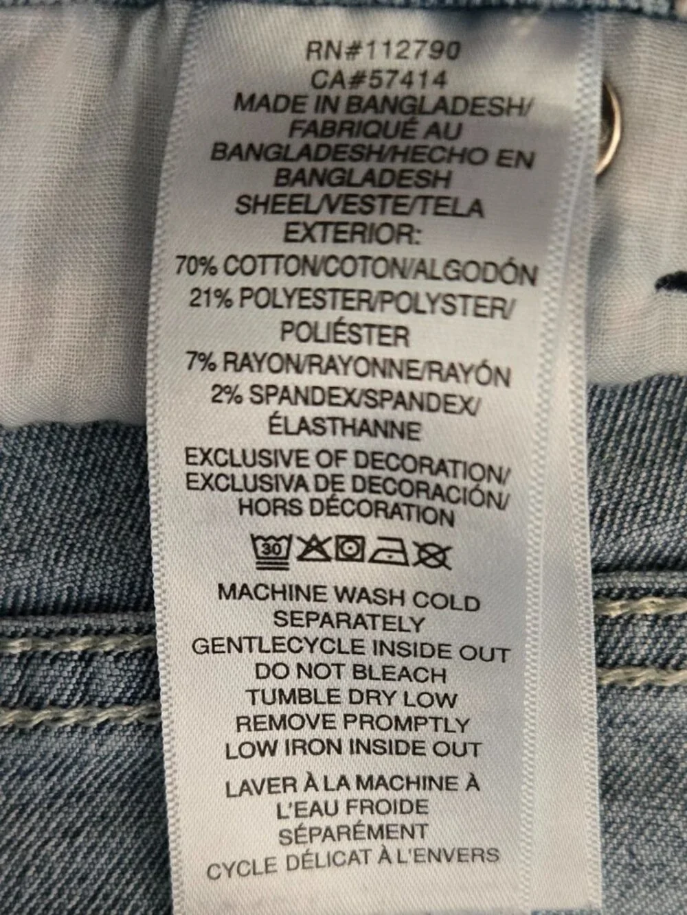 True Religion Rocco Relaxed Skinny Jean Shorts Mens Medium Wash Jorts Stretch 30